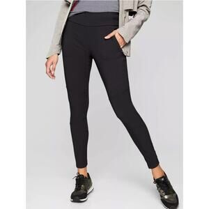 Athleta Highline Hybrid Ankle Tight 2.0 Black Size 6